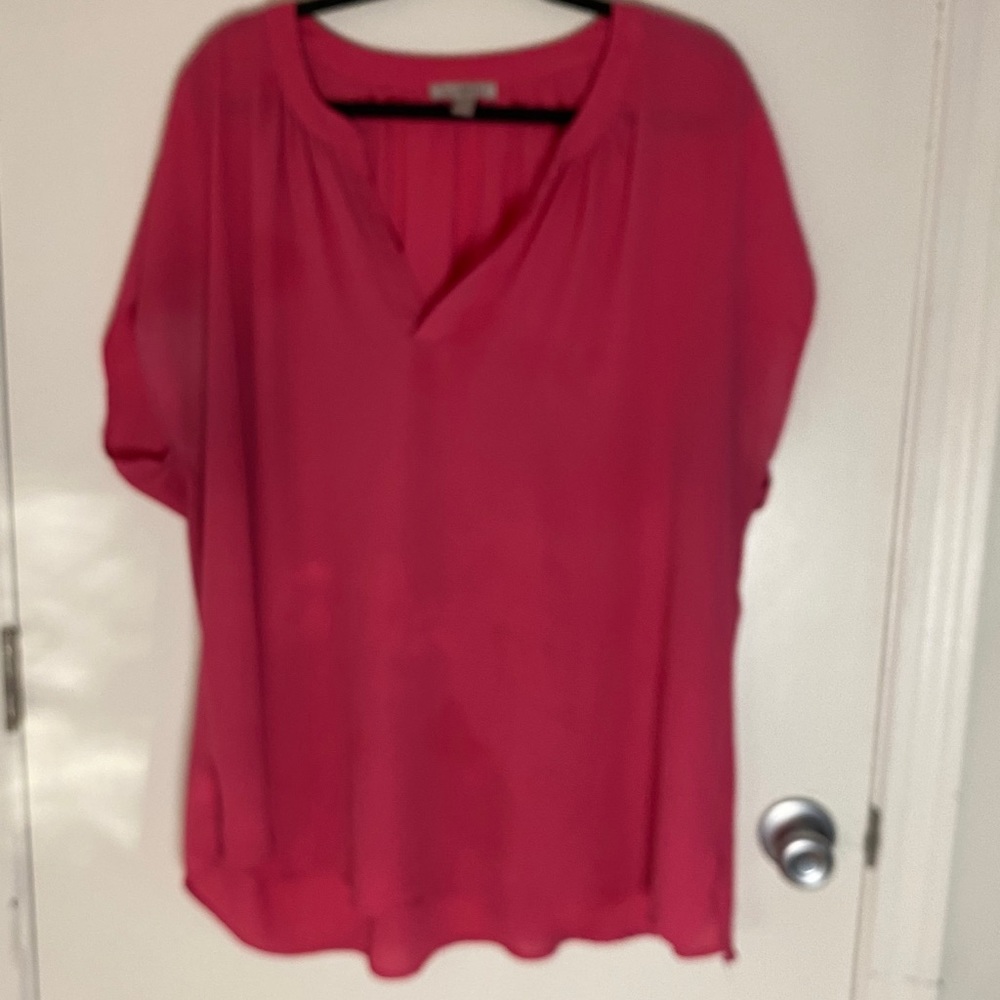 Pink blouse